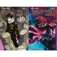 Gerekli Şeyler Yayıncılık Jujutsu Kaisen 10 ve Jujutsu Kaisen 14 (Gege Akutami)