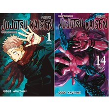 Gerekli Şeyler Yayıncılık Jujutsu Kaisen 1 ve Jujutsu Kaisen 14 (Gege Akutami)