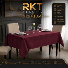 Rkt Tekstil Kalın Dokulu Leke Tutmaz Masa Örtüsü
