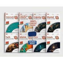 Palme Yayınevi, 11.sınıf 2027 Güncel Baskı Tüm Dersler Tematik Soru Kitabı Seti, Escool Kalemlik Hediyeli
