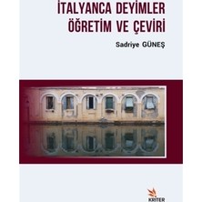 Kriter Yayınevi İtalyanca Deyimler Öğretim ve Çeviri Kitabı 136 Sayfa Ciltsiz Eğitim İçin