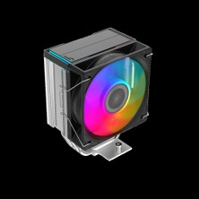 Ozka Concept Sama X40L Black 1X100MM Argb Fan Kule Tipi Hava Soğutma 4 Adet Gelişmiş Kompozit Isı Borusu Cpu Fan
