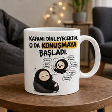 Ajans 313 AJANS313 313 Karakter Serisi Kafamı Dinleyecektim O Da Konuşmaya Başladı Esprili Beyaz Kupa
