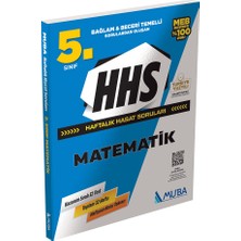 Muba Yayınları HHS5001 - 5.Sınıf Matematik Haftalık Hasat Soruları (HHS)