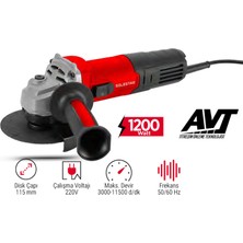 Solestar Avuç Taşlama  Makinası 115MM 1200W