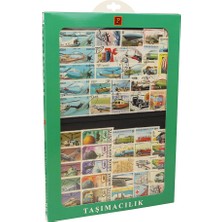 Pulko History 1970 100 Çeşit Damgalı Pul Taşımacılık