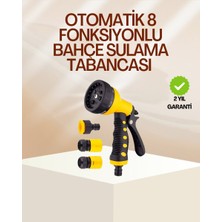 Ozka Concept 8 Fonksiyonlu Bahçe Sulama Tabancası Seti Çok Amaçlı Hortum Ucu