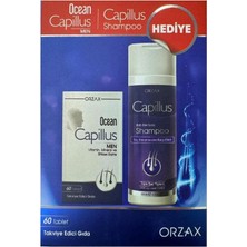 Orzax Capillus Men 60 Tablet Şampuan Hediyeli