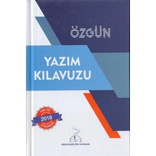 Bilim ve Kültür Yayınları Yazım Kılavuzu Mesleki Hazırlık İçin 400 Sayfa Ciltli Kitap