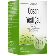 Orzax Ocean 500 mg Yeşil Çay Ekstresi İçeren 60 Kapsül Takviye Türkiye Menşeli