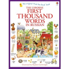 The Usborne First Thousand Words In Russian İthal Kitap 64 Sayfa Ciltsiz