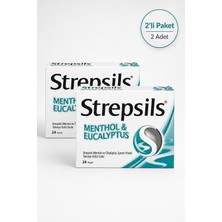 Strepsils Mentollü 24 Pastil 2 Adet