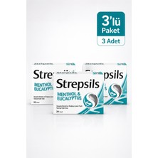 Strepsils Mentollü 24 Pastil 3 Adet