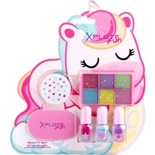 Xplote Fun Unicorn Kız Çocuk Makyaj Seti 56137