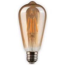 Noas 4W Rustik Filament Led Ampul Günışığı 2500K E27 YL92-0011