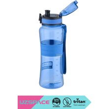 Uzspace 550ML Yeni Koleksiyon Orta Boy Silikon Gövde Tritan Su Matarası Bpa Yok Koku Yok