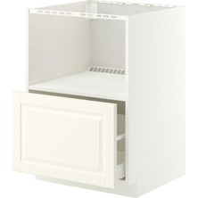 IKEA Modern Beyaz Alt Mutfak Dolabı 60X60 cm Iskandinav Tarzı Depolamalı Mutfak Dolabı - Ergonomik Sağlam Yapı Ahşap