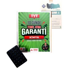 Paraf Yayınları 10 Günde Temel Atma GARANTİ Kimya Tyt+Kr Akademi Tyt Deneme+Vantuz