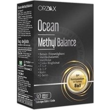 Orzax Ocean Methyl Balance 30 Kapsül