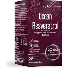 Orzax Ocean Resveratrol 200 mg 30 Kapsül