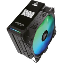 AERSTONE Thermorion 6 Bakır Borulu INTEL AMD Uyumlu  EKRANLI RGB Hava Soğutucu