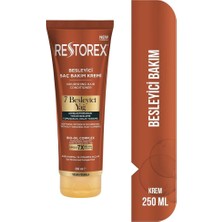 Restorex Besleyici Saç Bakım Kremi 250 ml- Yumuşatıcı Etki ile 7 Besleyici Yağ İçerir