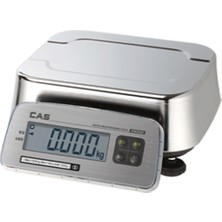Cas FW500-C 15 kg (Onaylı) LCD Su Korumalı ve Paslanmaz Tartım Terazisi