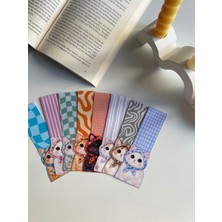 Tiny Stories TR Kitap Ayracı Kedi Temalı Özel Kesim 8’li