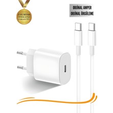 Zykrion Iphone 15 16 17 Pro Max Typc-E Hızlı Şarj Aleti 25W 15 16 Pro Max Plus Apple Typce Uyumlu Plus