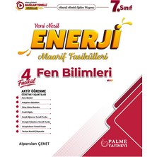 Palme Yayıncılık Palme 7.sınıf Enerji Fen Bilimleri Yeni Nesil Maarif Fasikülleri (4 Fasikül)