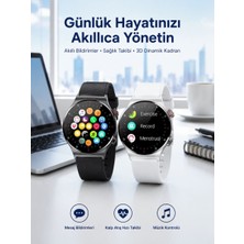 Toptan Bulurum Akıllı Saat Amoled Ekran Bluetooth Bağlantılı Sesli Görüşme Nabız Ölçer