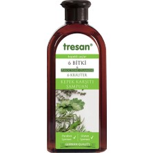 Tresan 6 Bitki Kepek Karşıtı Şampuan 300 ml Besleyici Etki ile Tüm Saçlar İçin Vegan Formül