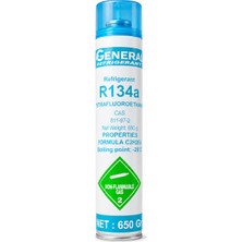 General R134A Soğutucu Gaz – 650 gr