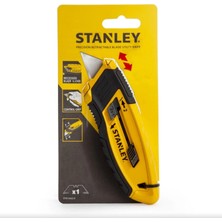 Stanley STHT10432-0 Katlanabilir ve Bas-Çıkar Mekanizmalı Maket Bıçağı