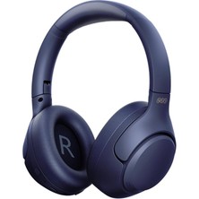 Qcy H3 Hybrid Anc Hi-Res Bluetooth Kulaküstü Kablosuz Kulaklık - mavi