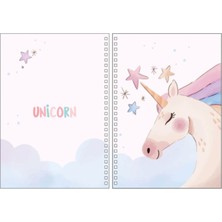 Be Online Unicorn Collection Stardream Sert Kapak 17X24 Çizgili Defter Unıcorn-01-Lnd