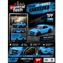Mını Gt Mini Gt 1/64 Nissan Lb-Works Hakosuka Baby Blue Blister Paket MGT01169-BL