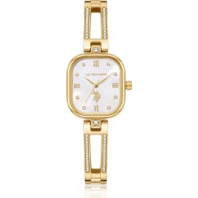 U.s. Polo Assn. USPA2167-01 Quartz Çelik Altın Rengi 24X30 mm Kadın Kol Saati