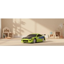 Jada Toys 1:16 Fast & Furious Brian’s Mitsubishi Eclipse USB Şarjlı Oyuncak Araba Yeşil Renkli