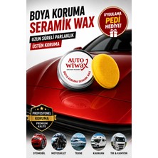 Autowiwax Auto Wiwax Seramik Wax Boya Koruma Katı Wax Yüksek Parlaklık Su Itici 100 gr