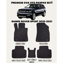 Feyza Oto Range Rover Sport Serisi 2013 - 2021 Arası Araca Özel Premium Eva Paspas Takımı 2 Yıl Garantili Araca Birebir Uyumlu Kalıplar