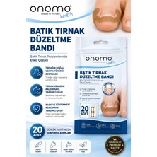 Onomo Health 20 Adet Batık Tırnak Bandı Rahatsızlığı Azaltmak İçin