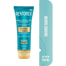 Restorex Keratin & Argan Onarıcı Saç Bakım Kremi 250 Ml