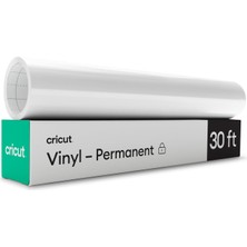 Cricut 2006840 Premium Kalıcı Vinil, Beyaz, 12" x 360"