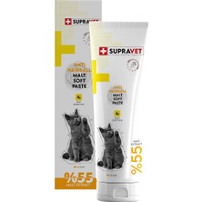 Supravet Anti-Hairball Malt Kedi Macunu 100 gr Tüy Yumağı Engelleyici (%55 Extra Malt)