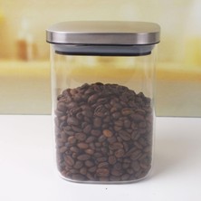 Deconox 700ML Sızdırmaz Vakumlu Metal Kapaklı Borosilikat Cam Kavanoz – Hava Geçirmez & Dayanıklı Gı
