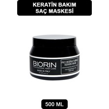 Biorin Keratinli Besleyici Saç Maskesi 500 ml Tüm Saçlar İçin Profesyonel Bakım