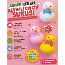 Oyuncak Sahili Civciv Sukuşi Skuşi Squishy Sevimli Hayvan Ördek Esnek Stres 1 Adet Bebek Oyuncak Uzayan Squıshy Yumuşacık Trend Ürünler