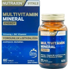 Nutraxin Multivitamin Mineral Energy Complex 60 Tablet