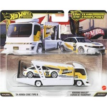 Hot Wheels Premium Legends Team Transport Honda Civic Type R Kousoku Hauler 2'li 1:64 JMN15